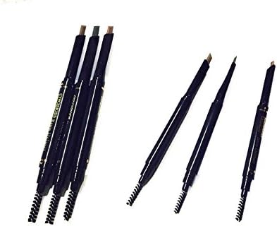 Eyecasions Eyebrow 2-In-1 Brow Definer &amp; Brush - 01 Black 0.28g