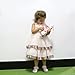 Kaydora 10 inch Full Silicone Reborn Baby Lifelike Blonde Hair Girl Dolls with Cradle