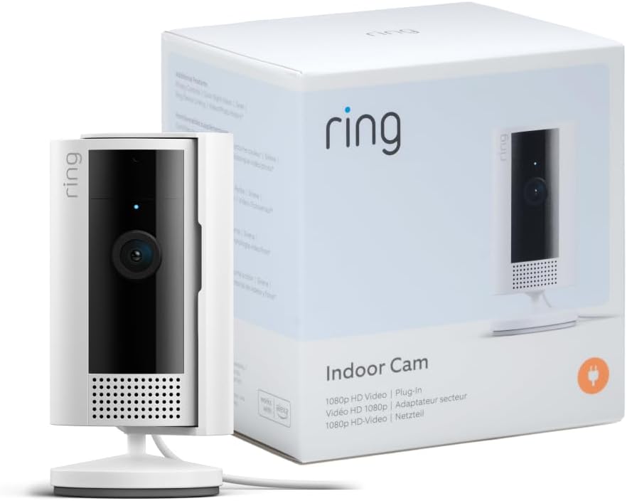 Ring Indoor Camera 2nd Gen Pet Security 1080p HD Two Way Talk Wifi Privacy Cover