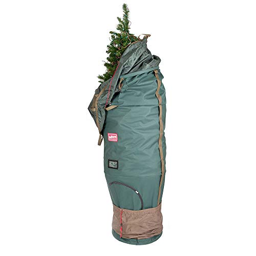 TreeKeeper [Upright Tree Storage Bag] - 9 Foot Christmas Tree Storage Bag | Hold Your Artificial Trees up to 9 Feet Tall -  Keep Your Fake Tree Assembled | Hides Under Tree Skirt (9' - Large)