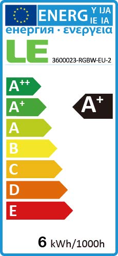 LE Lighting EVER LED Ampoules de Couleur E27, avec 16 Couleurs de Changement et Blanc Chaud 2700K, Ampoule RGBW E27 6W, Ampoule LED Multicolore avec Télécommande Incluse, Lot de 2
