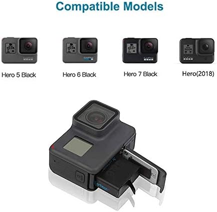 Artman 1480mah Replacement Batteries 3 Pack And 3 Channel Lcd Usb Storage Charger Compatible With Gopro Hero 7 Black Hero 6 Black Hero 5 Black Hero 18 Fully Compatible With Original In Qatar Binge Qa