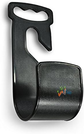 WEUE Hose Holder Durable Hose Hanger for Lightweight Expandable Garden Hose,Hose Holder fit to 50ft 100ft 150ft Water hose (black)