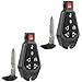 Key Fob fits Chrysler Town and Country/Dodge Grand Caravan/Volkswagen Routan 2008 2009 2010 2011 2012 2013 2014 2015 Keyless Entry Remote, Set of 2