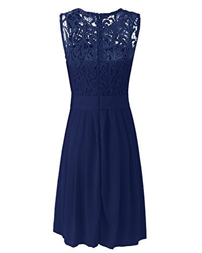 ZANZEA-Damen-Spitze-rmellos-Party-Club-Kurz-Slim-Abend-Brautkleid-Cocktail-Ballkleid