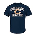 NFL Chicago Bears Men's Greatness Short Sleeve Basic Tee, X-Large, Navy