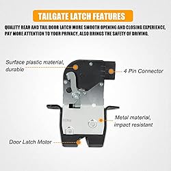 81230-2V000 Car Rear Tailgate Latch Assembly Trunk