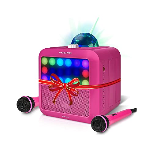 Singsation Star Burst Portable Karaoke Machine, Bluetooth, RoomFilling