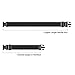 Luxebell Add A Bag Luggage Straps, Suitcase Belt Travel Accessories 2-Pack (39.3inches)