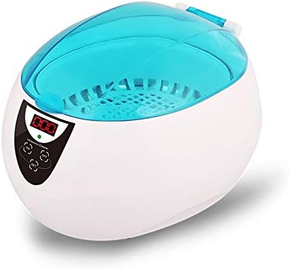 LHZHG 750ml Ultrasonic Cleaner, Ultrasonic Bath Machine for Jewelry Silver Ring Earring Pendant Glasses Watch Metal Coins Razor Denture Tools Cleaning Machine