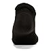 Feetures High Performance Max Cushion Ankle Sock - No Show Socks for Women & Men with Heel Tab - Black, XL (1 Pair)
