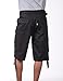 Pro Club Men's Cotton Twill Cargo Shorts With Belt - Regular and Big & Tall Sizes