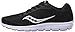 Saucony Women's Grid Ideal running Shoe, Black/White, 9 M US