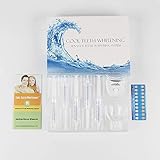 At Home Professional Teeth Whitening Kit 44% Carbamide Peroxide with 5 Large Syringes of Made in USA Gel 5 Pcs. 5cc Syringes, 2 Pcs. Thermoform Trays + Bonus White LED Light + Free Shade Guide + Instructions