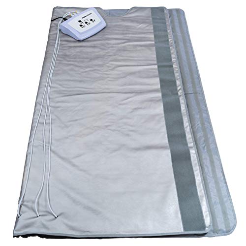 Gizmo Supply 3 Zone Digital FarInfrared Heat Sauna Blanket v3 (Large
