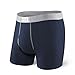 Saxx Underwear Men's 24-Seven Boxer Fly Navy Medium
