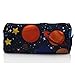 LParkin Space Canvas Galaxy Pencil Case Gifts Pen Bag Pouch Box Gadget Stationary Case Makeup Cosmetic Bag