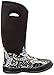 ROPER Womens Barnyard 12 Inch Floral Round Toe Rain Casual Boots Mid Calf - Black