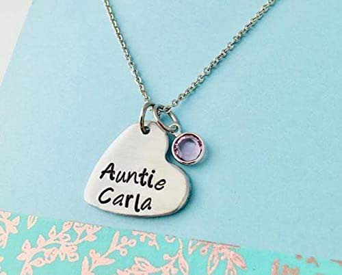 personalized aunt necklace