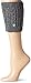 Bearpaw Women's Cable Knit Boot Topper, Grey, Gray, OS