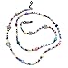 Lady Seven Colorful Beaded Eyeglass Holder for Women (Color 1)