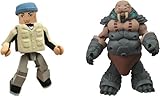 Diamond Select Toys Battle Beasts Minimates Series 1: Gruntos and Tate, 2-Pack