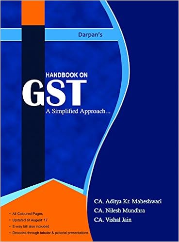 Handbook On GST Simplified Approach