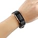 Vancle For Fitbit Charge 2 Band,Luxury Genuine Leather Replacement Strap for Fitbit Charge 2(No Tracker) (Black)