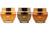 Lior Gold Paris Rejuvenating Day Cream, Regenerating Night Cream & Golden Facial Peel 1.7 fl. oz. each