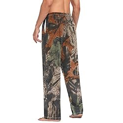 Ollabaky Men's Pajama Pants Camo Vintage Pjs
