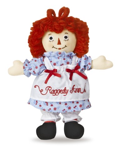 Aurora world raggedy ann classic doll 8"