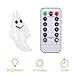 VIVREAL Christmas Ghost String Multicolor 30 LED Fairy Lights 8 Modes Battery Operated w/Remote Timer 21.3 Ft Waterproof Decorations Outdoor, Multi