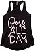 Rosé All Day | Funny Wine Drinker, Brunch Humor, Winery Women's Racerback Tank