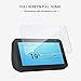 KLOMIER [3-Pack] Screen Protector for Amazon Echo Show 5 [Update Version], [2.5D Round Edge] [9H Hardness] [High Definition] [Bubble Free] Tempered Glass Screen Protector (5.5inch)