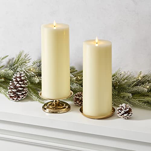 LampLust Flickering Flameless Candles 4x10 Battery Operated LED