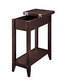 Convenience Concepts American Heritage Flip Top End Table, Espresso (Kitchen)