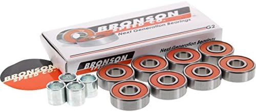 Bronson G2 Bearings Single Set Pack with Spacers+Washers