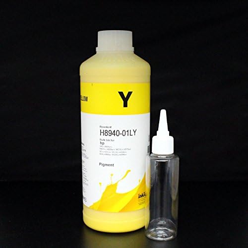 Inktec HP 940 1 liter Yellow CISS &amp; Refill made in korea pigment ink for HP officejet pro 8000 8500