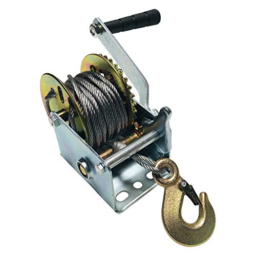 Universal Mini Hand Crank Winch (600lbs Rated)