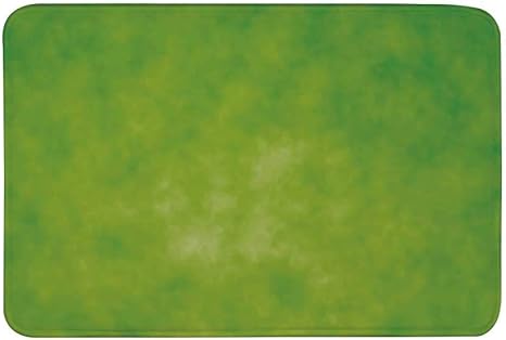 Kinhevao Hellgrüne rutschfeste Türmatte, wolkiger Farbton
