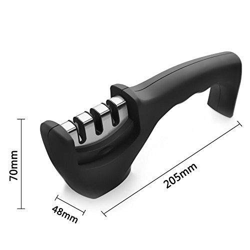 Kitchen Knife Sharpener 3 Stage Knife Sharpening Tool for Ceramic