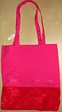 Victoria's Secret Pink & Red Logo Large Tote Bag