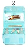 Cosmetic Makeup Bag Case,Hanging Toiletry Bag,Travel Organizer Travel Kit For Women Men (Sky Blue)