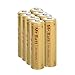 Mr.Batt NiCd Solar Rechargeable AA Batteries, 1000mAh 1.2V (8 Pack)