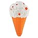 Jumbo Scented Slow Rising Squishies Cheeki Sandwich Triangle Cake Sugar Cream Squishy Kawaii Squishy Toys For Kids and Adults 1 pack (Ice Cream)