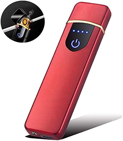 SHUNING USB Lighter Most Popular Heating Coil Electronic Rechargeable Lighter, Favorite Windproof Flameless Mini Portable Lighter