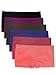 Caramel Cantina 6 Pack Nylon Spandex Plus Size Hipster Boy Short Panties (3X, Fall)