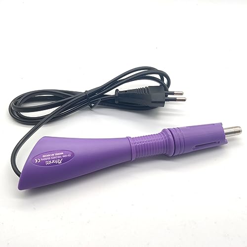 Afantti Hot Fix Rhinestone Applicator Tool Wand Stones Pen Gun | 7 Tips | 3000pcs Hotfix Rhinestones | for Clothing, Shoes, Hats, Fabric, Arts, Crafts