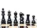 House of Chess - Ebonized/Boxwood Galaxy Staunton Wooden Chess Set Pieces King Height 3