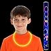 Fun Central J3 22 Inch Premium Glow Stick Necklaces Yellow - 50 Count